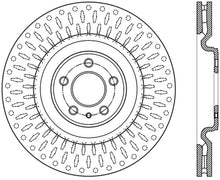 Load image into Gallery viewer, StopTech 13-14 Ford Mustang Shelby GT500 Front Right Slotted &amp; Drilled Sport Brake Rotor