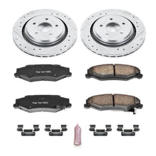 Load image into Gallery viewer, Power Stop 06-09 Cadillac XLR Rear Z23 Evolution Sport Brake Kit