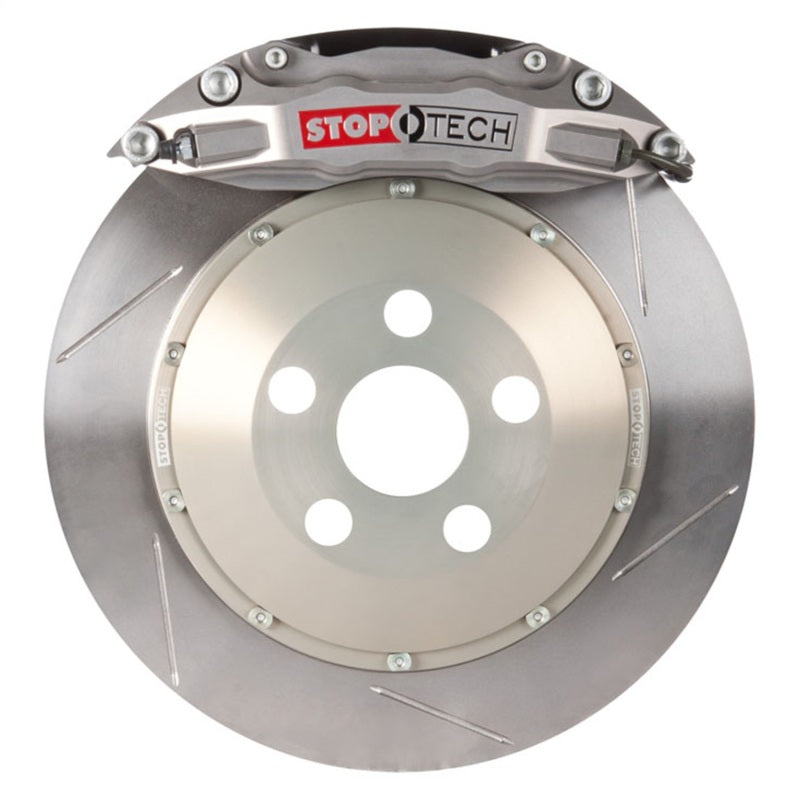 StopTech 09-14 Audi TT STR-40 Calipers 355x32mm Rotors Trophy Sport Slotted Front Big Brake Kit