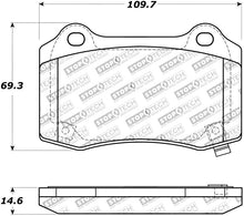 Load image into Gallery viewer, StopTech Performance 10+ Camaro Rear Brake Pads