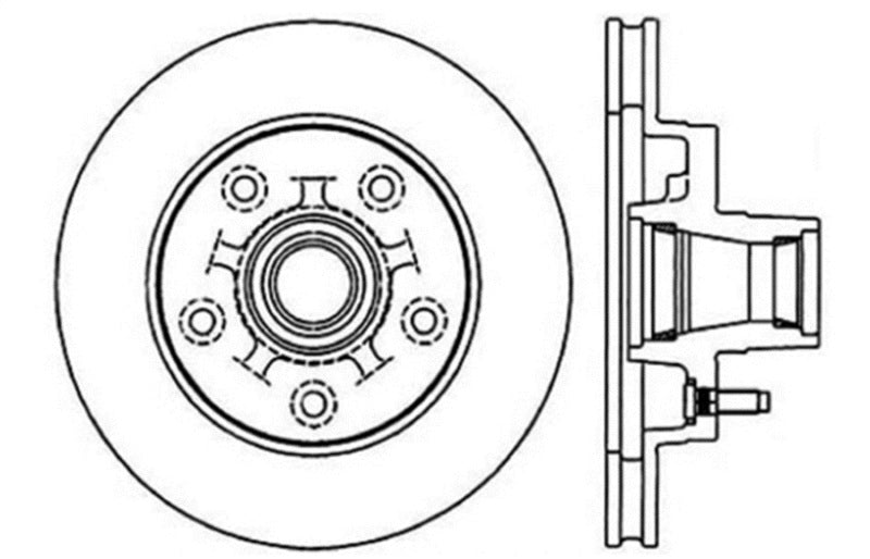 StopTech Drilled Sport Brake Rotor