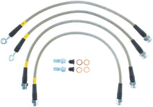 Load image into Gallery viewer, StopTech 08-17 Chevrolet Silverado 1500 Stainless Steel Rear Brake Lines