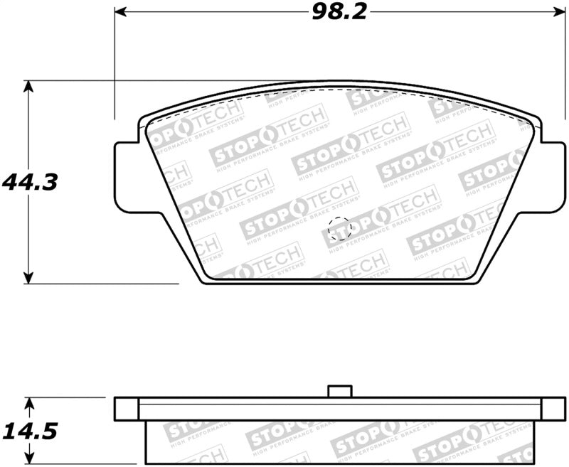 StopTech Street Brake Pads
