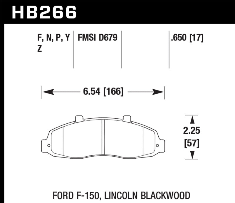 Hawk HPS Street Brake Pads