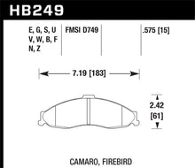 Load image into Gallery viewer, Hawk 98-02 Chevy Camaro / 98-02 Pontiac Firebird Race DTC-30 Front Brake Pads
