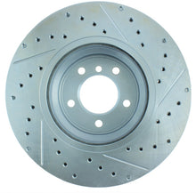 Load image into Gallery viewer, StopTech Select Sport 07-13 BMW 335i Slotted &amp; Drilled Vented Right Front Brake Rotor
