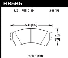 Load image into Gallery viewer, Hawk 06-10 Mazda6 HPS Street Front Brake Pads