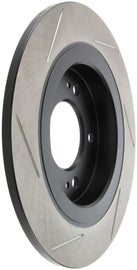 StopTech Slotted Sport Brake Rotor 13-15 Kia Optima w/ Electric Parking Brake - Rear Driver Side