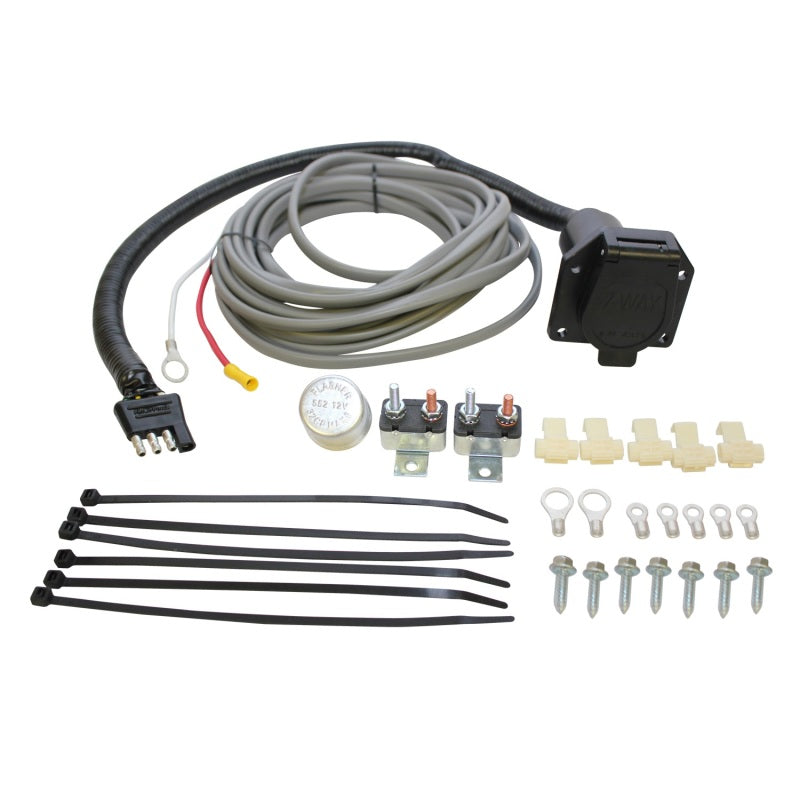 Westin Brake Control Wiring Harness Kit w/7-Way Trailer Connector & Attachment Hardware - Black