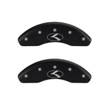 MGP 4 Caliper Covers Engraved Front & Rear 2012-2015 Kia Optima SX w/ Electronic Parking Brake