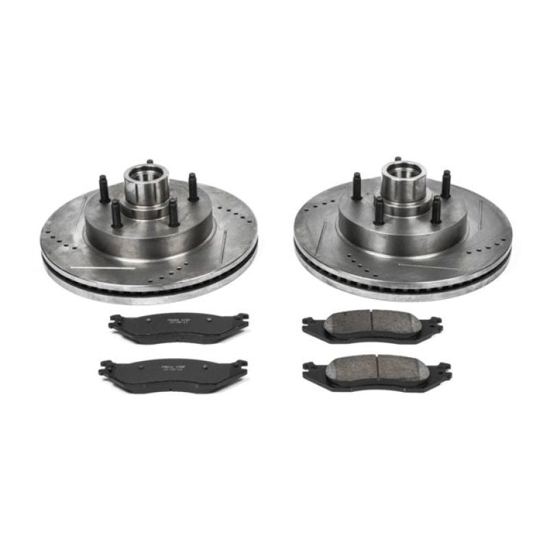 Power Stop 04-06 Ford E-150 Front Z23 Evolution Sport Brake Kit