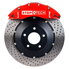 Load image into Gallery viewer, StopTech 2013 Chevy Silverado Red ST-60 Calipers 380x32mm Drilled Rotors Rear Big Brake Kit