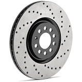 StopTech Drilled Sport Brake Rotor Front Right 13 Honda Accord Sport