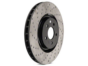 StopTech Cryo Drilled Sport Passenger Side Front Brake Rotor 04-05 Nissan Titan