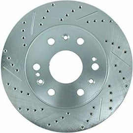 StopTech 02-05 Subaru Impreza WRX Rear Drilled Left Brake Rotor