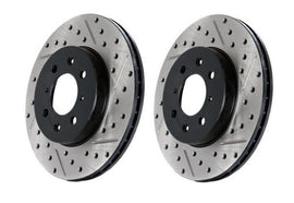 StopTech 6/02-08 Nissan 350Z Brembo Brakes Four Wheel Drilled Sport Brake Kit