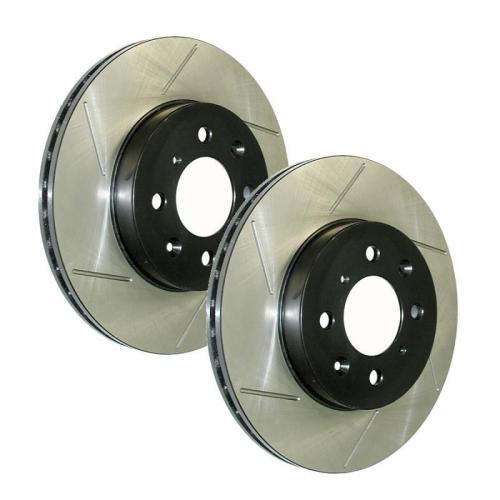 StopTech 08-13 Honda Accord Rear Wheel Slotted Sport Brake Kit