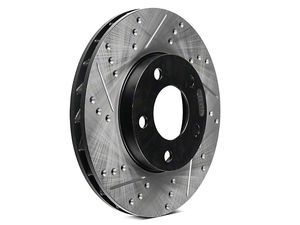 StopTech Select Sport 08-19 Toyota Highlander Sport Drilled / Slotted Front Left Brake Rotor