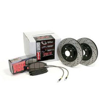 Load image into Gallery viewer, StopTech 2008 Subaru Impreza WRX Four Wheel Drilled Sport Brake Kit