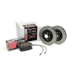 StopTech 09-11 Audi A4 4 Wheel Drilled Sport Brake Kit