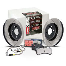 Load image into Gallery viewer, StopTech 07 Mini Coopoer/Cooper S Four Wheel Slotted Sport Brake Kit