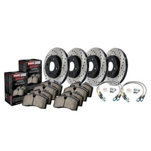 Load image into Gallery viewer, StopTech 06-07 Subaru Impreza WRX (Exc STI) Front Slotted &amp; Drilled Sport Brake Kit