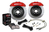 StopTech 89-94 Porsche 911 C2/C4 ST-40 Red Calipers 355x32mm Rotors Zinc Drilled Front Big Brake Kit