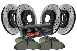 StopTech 97-04 Chevy Corvette Rear Drilled & Slotted Sport Brake Kit